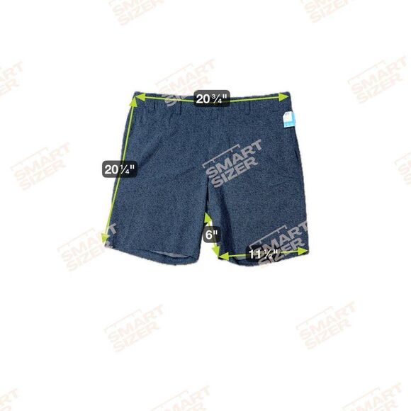 Callaway Mens Golf Shorts Size 40 Blue Heather Performance Polyester Elastane - Picture 5 of 5